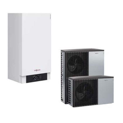 Термопомпена система VIESSMANN Vitocal 200-s, 400v - 13.6kw - за отопление, 8.0kw - за охлаждане