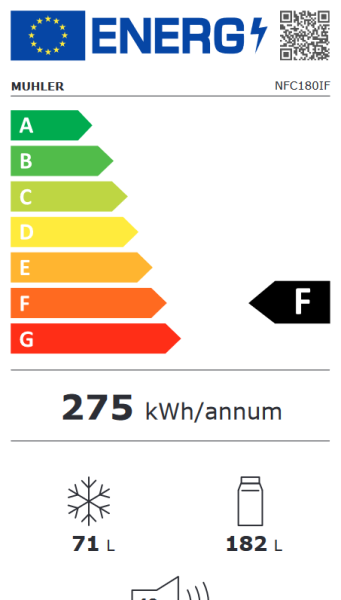Хладилник Muhler NFC180IE