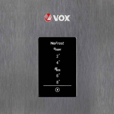 Хладилник VOX NF 3835 IXE, No Frost, 5 години